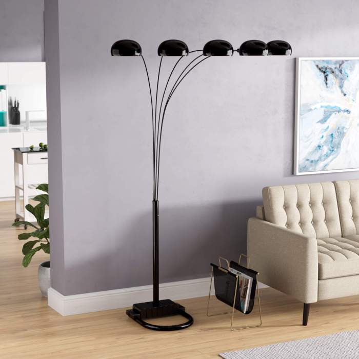 Living floor lamp led modern standing pole rooms light dimmable lamps lighting 30w 240v lights fixture family