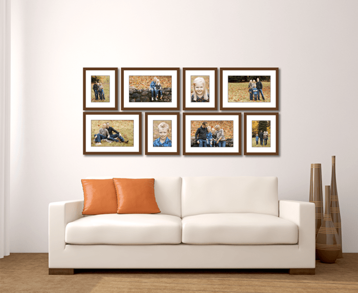 Wall room living large picture frames family photography april space jenn